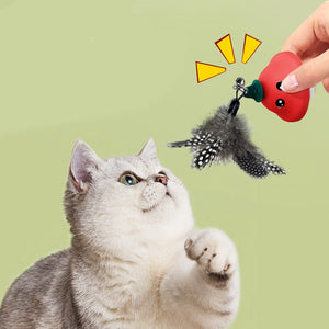 Engaging Playtime with Pet Movement Playing Cat Wand Toys