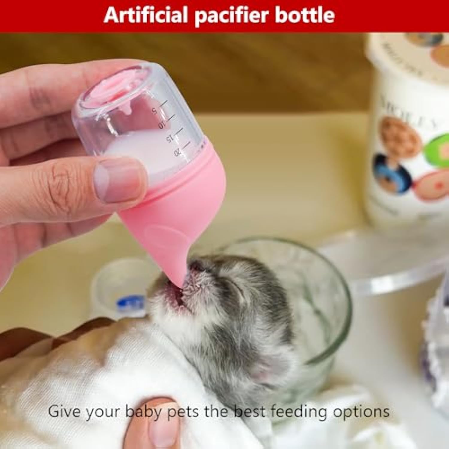 Pet Feeding Nursing Kitten Bottles