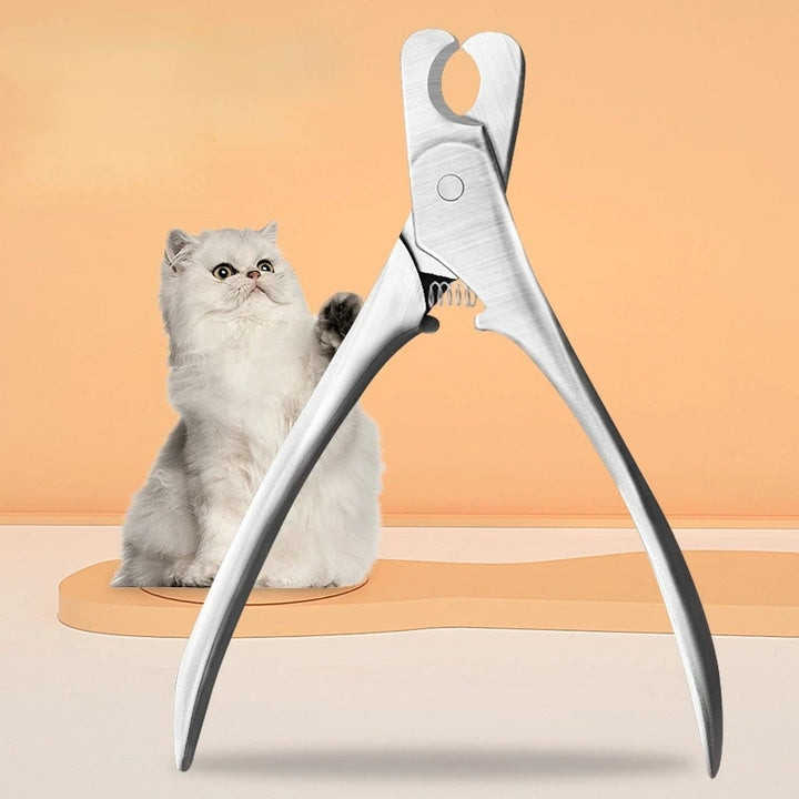 Professional Pet Nail Clipper Sharp Safety Toe Trimmer for Dogs & Cats