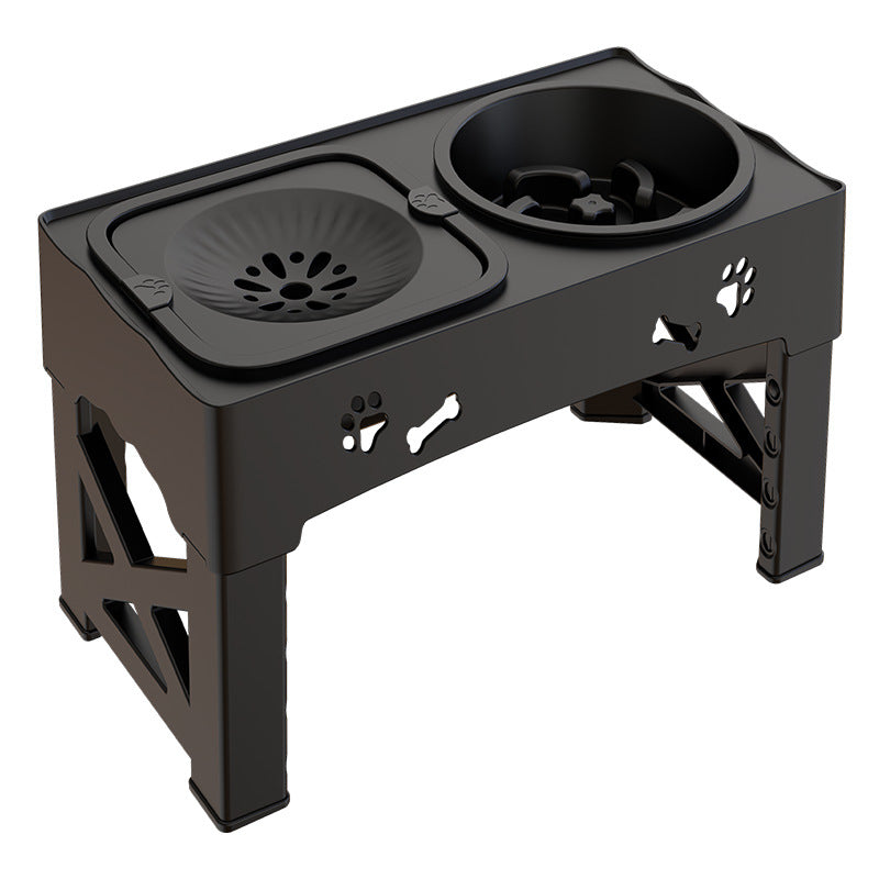 Pet Stainless Steel Feeder Double Dog Bowl