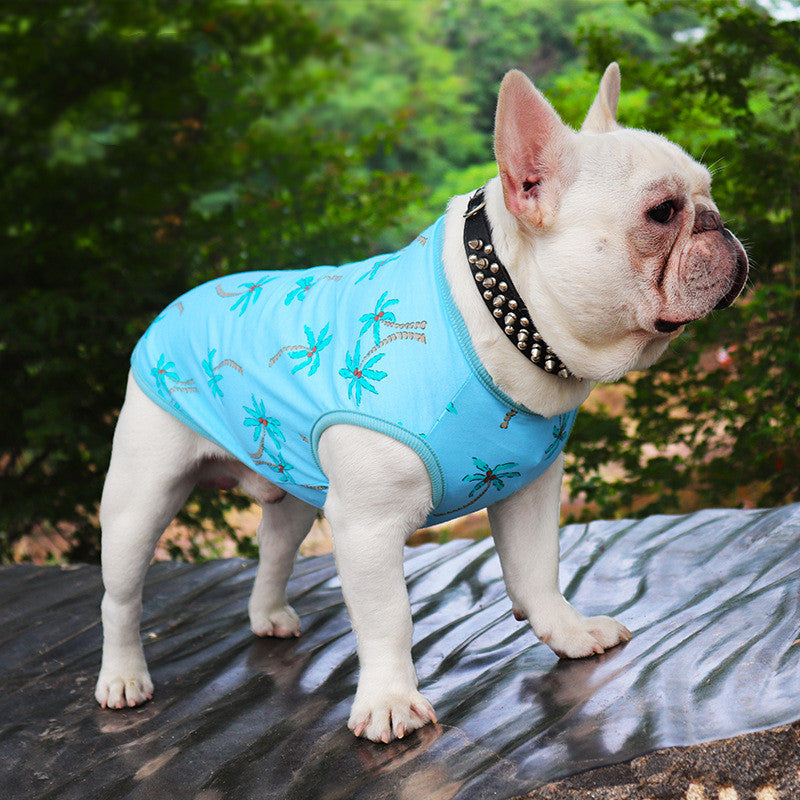 Pet dog clothes summer thin cat Teddy
