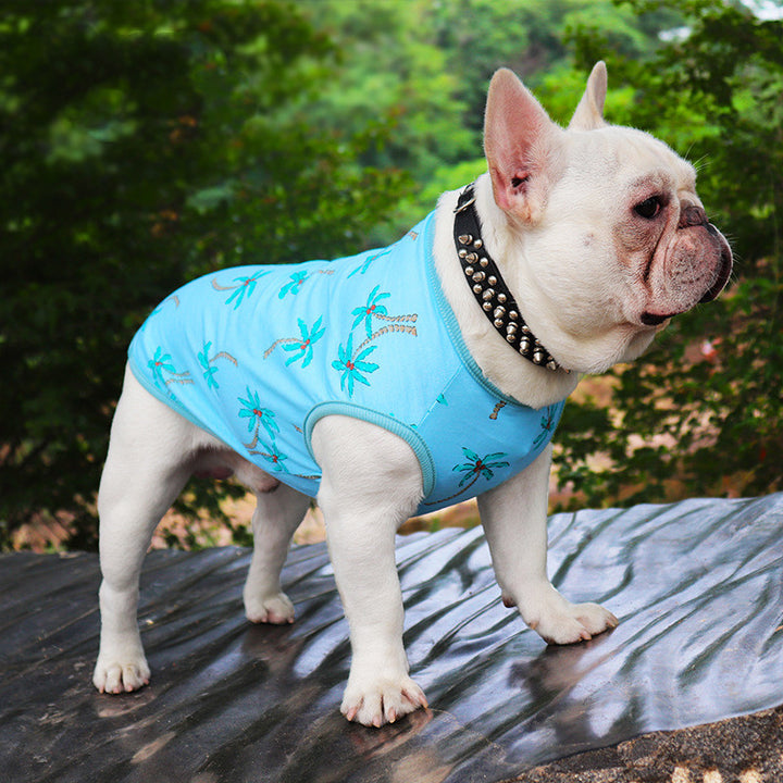 Pet dog clothes summer thin cat Teddy