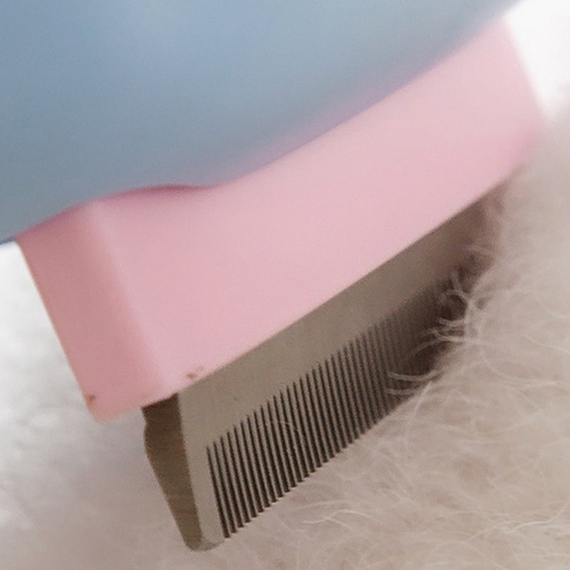 Pet Deshedding & Dematting Brush Reduces Shedding for Dogs & Cats