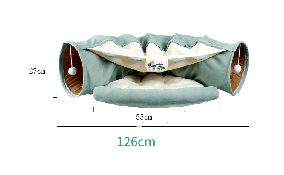 Pet Cats Tunnel Interactive Playing Toy