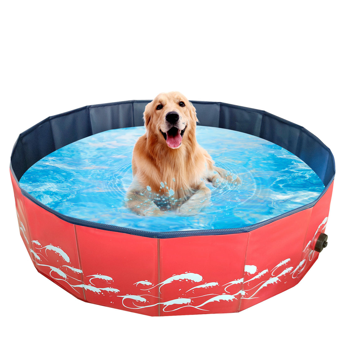 Foldable Pet Bathing Pool Collapsible Dog & Cat Tub