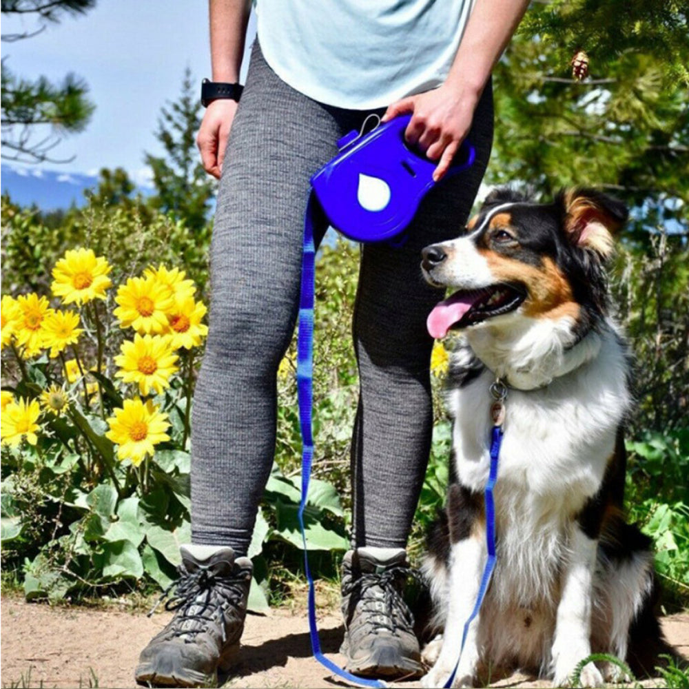Automatic Retractable Dog Leash Portable Multifunctional