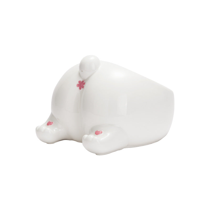 Ceramic Pet Feeding Holder Bowl