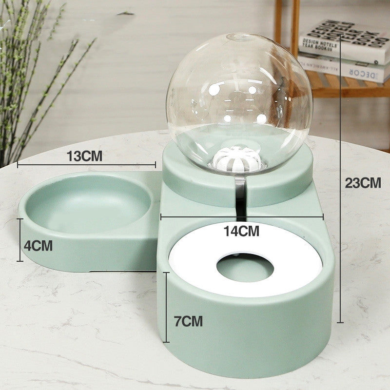 New Bubble Ball Pet Dog Bowls Fountain