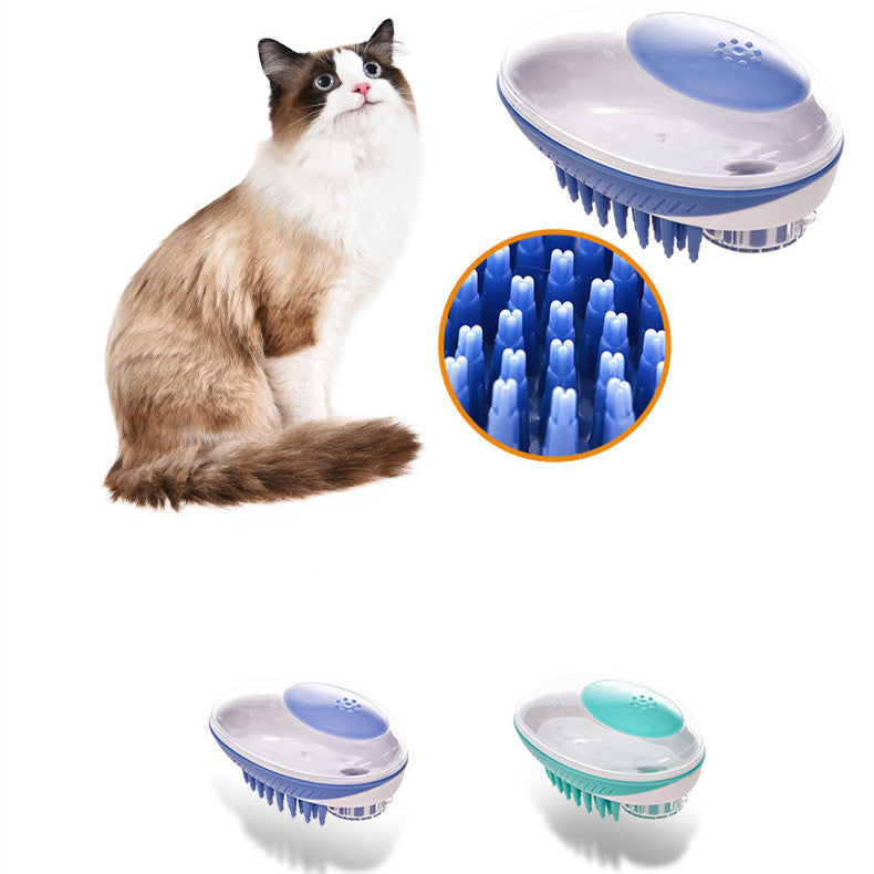 Pet Massage & Bath Brush Hair Removal Grooming Tool