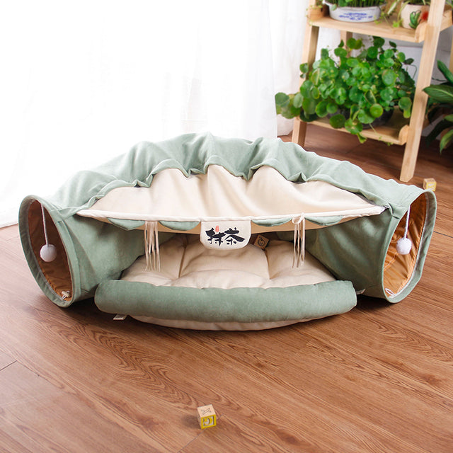 Pet Cats Tunnel Interactive Playing Toy