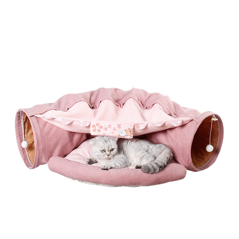 Pet Cats Tunnel Interactive Playing Toy