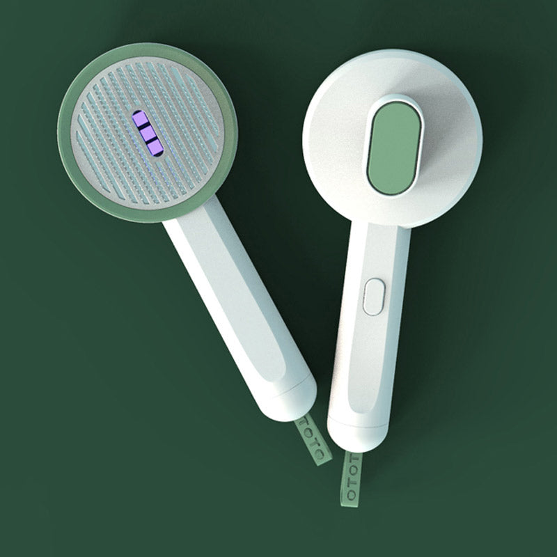 Hoopet 2-in-1 Pet Grooming Comb Hair Remover & UVC Moss Detector