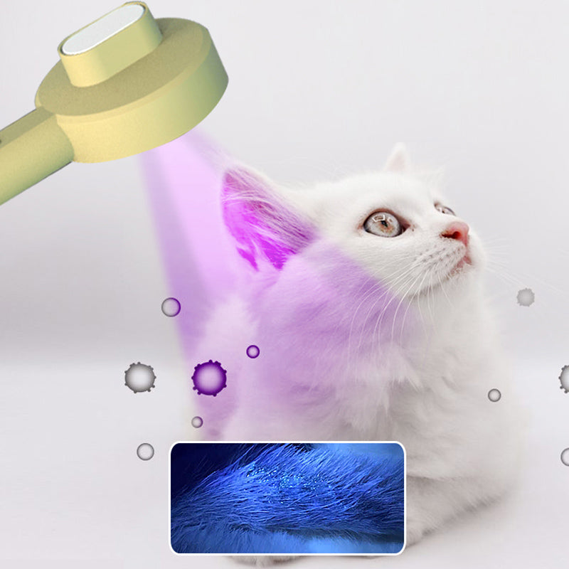 Hoopet 2-in-1 Pet Grooming Comb Hair Remover & UVC Moss Detector