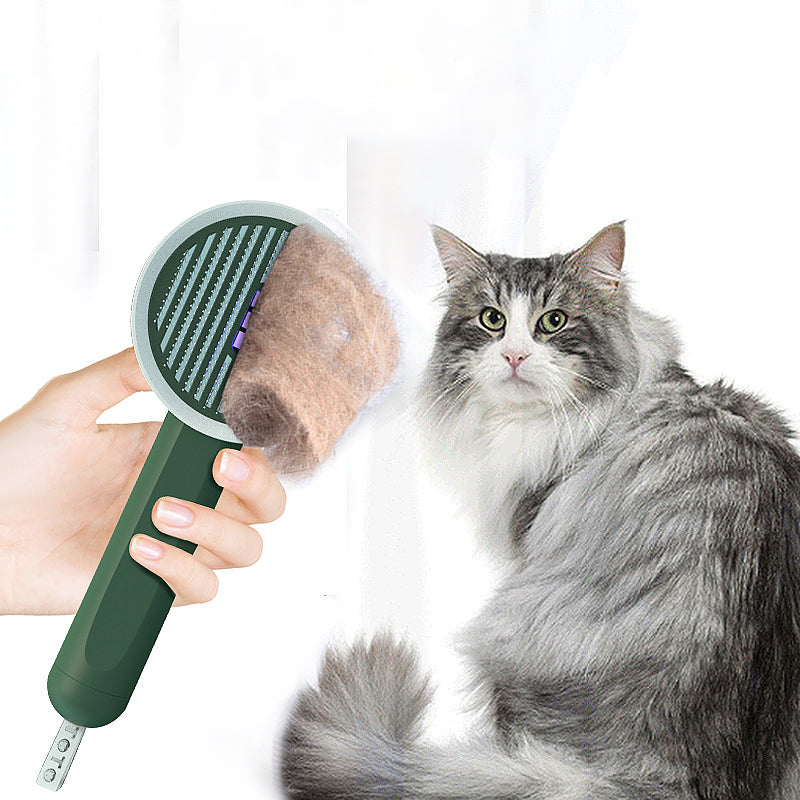 Hoopet 2-in-1 Pet Grooming Comb Hair Remover & UVC Moss Detector