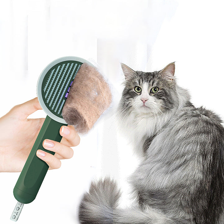 Hoopet 2-in-1 Pet Grooming Comb Hair Remover & UVC Moss Detector