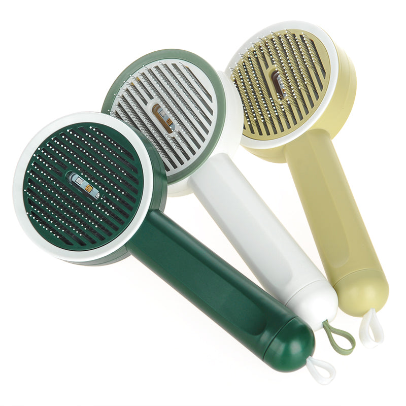 Hoopet 2-in-1 Pet Grooming Comb Hair Remover & UVC Moss Detector
