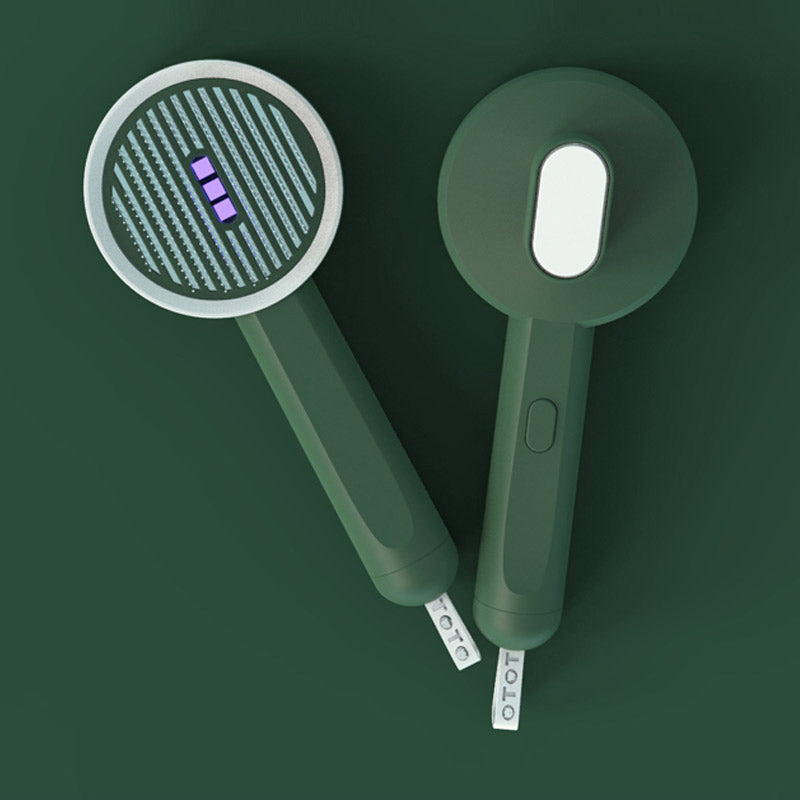 Hoopet 2-in-1 Pet Grooming Comb Hair Remover & UVC Moss Detector