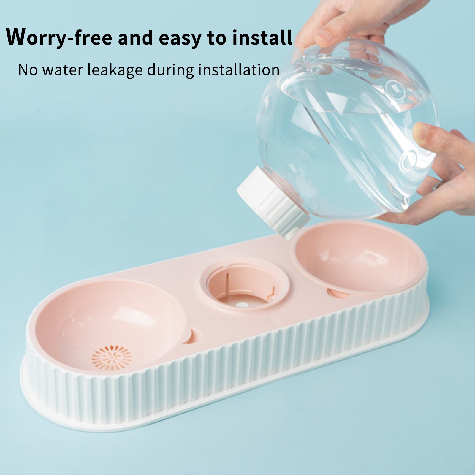 Plastic Pet Feeding Drinkers & Automatic Feeder