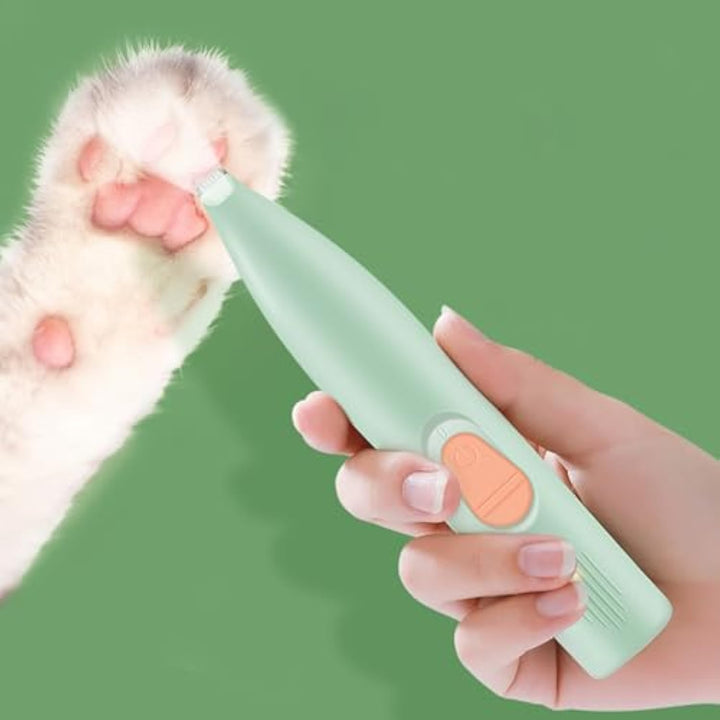 Rechargeable Pet Paw Trimmer Ergonomic Grooming Tool for Dogs & Cats