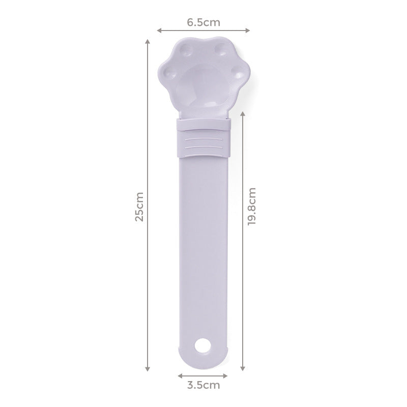 Plastic Cat Strip Squeezing Machine Spoon Feeder