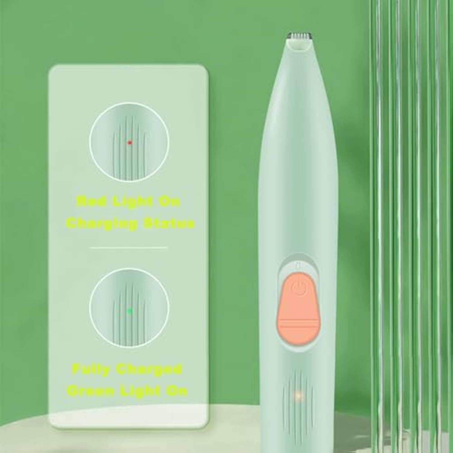 Rechargeable Pet Paw Trimmer Ergonomic Grooming Tool for Dogs & Cats