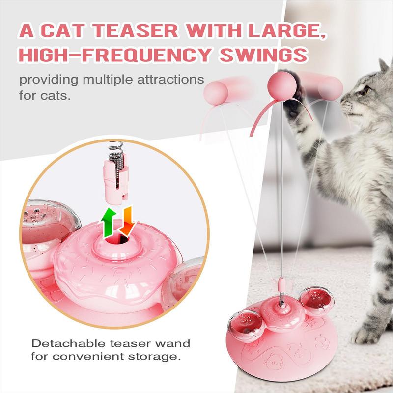Pet Interactive Toys With Suction Cup Scratcher Cat Supplies