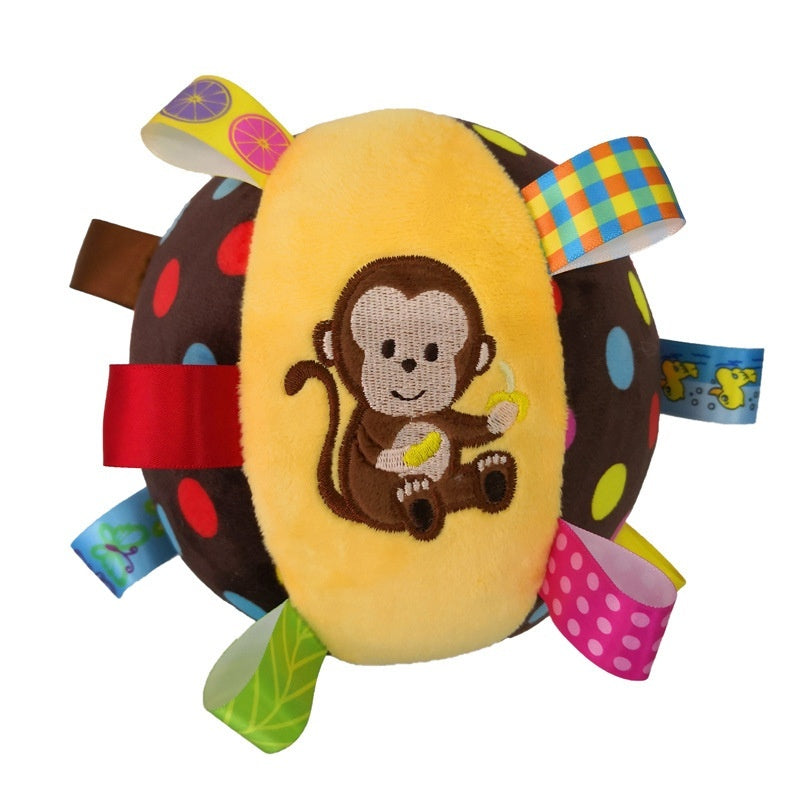 Pet Sporty Bite Chew Teething Ball With Cute Printing