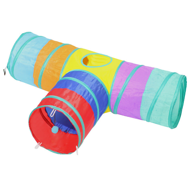 Foldable Tunnel Pet Climbing Path Cat Toys