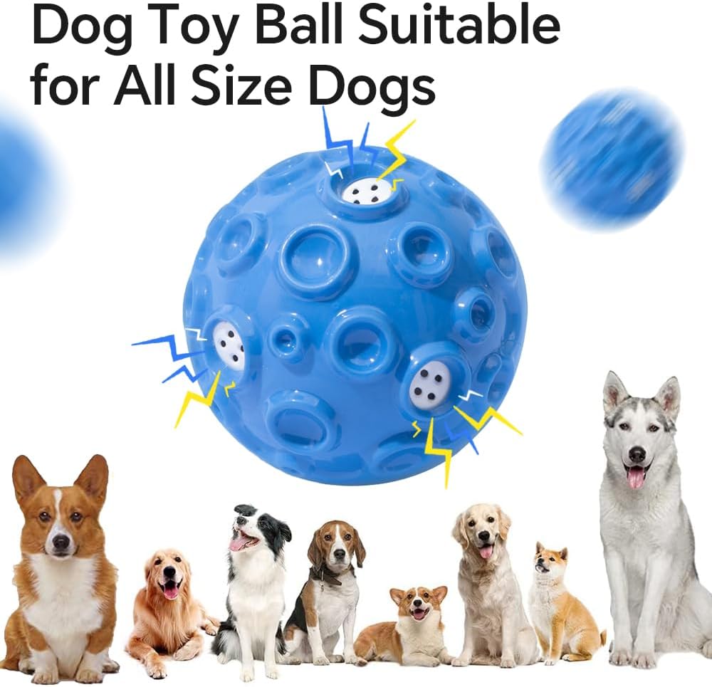 Aggressive Chewers Interactive Dog Ball Toy
