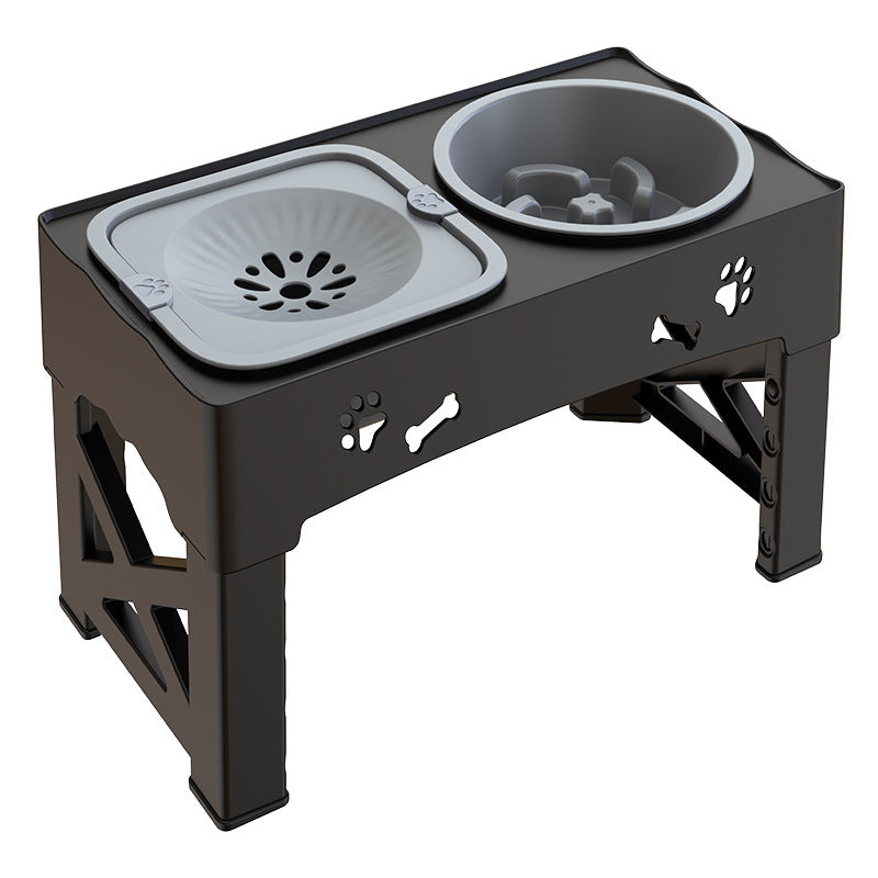 Pet Stainless Steel Feeder Double Dog Bowl