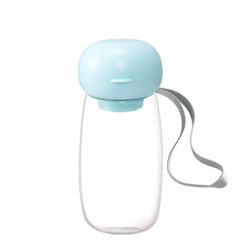 Portable Pet Water Bottle Drinking Cup Feeding Bowl