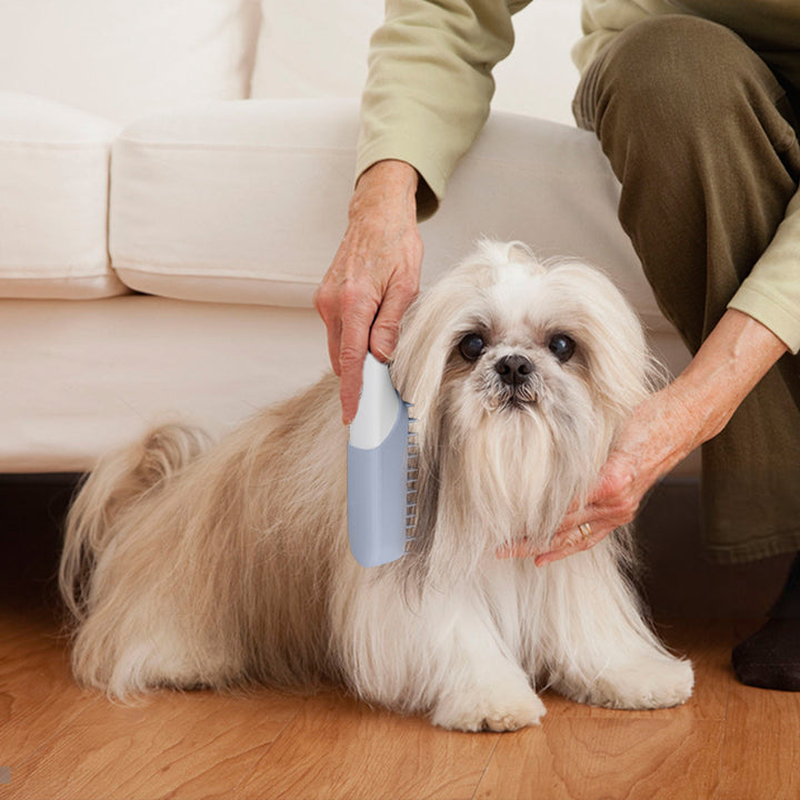Pet Silicone Massage Brush Grooming, Deodorizing & Fur Removal Tool