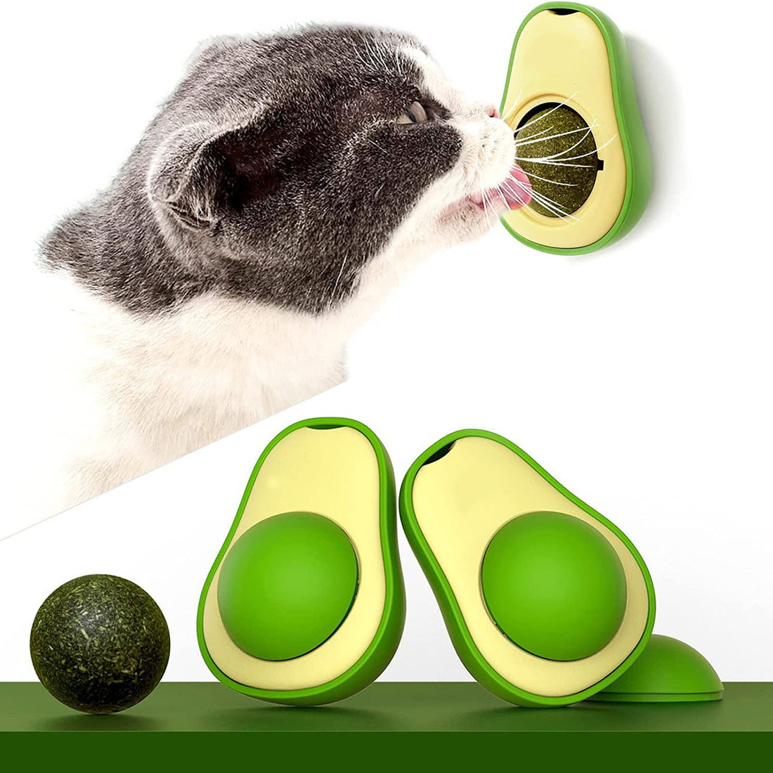 Avocado Catnip Teeth Cleaning Cat Toy Supplies