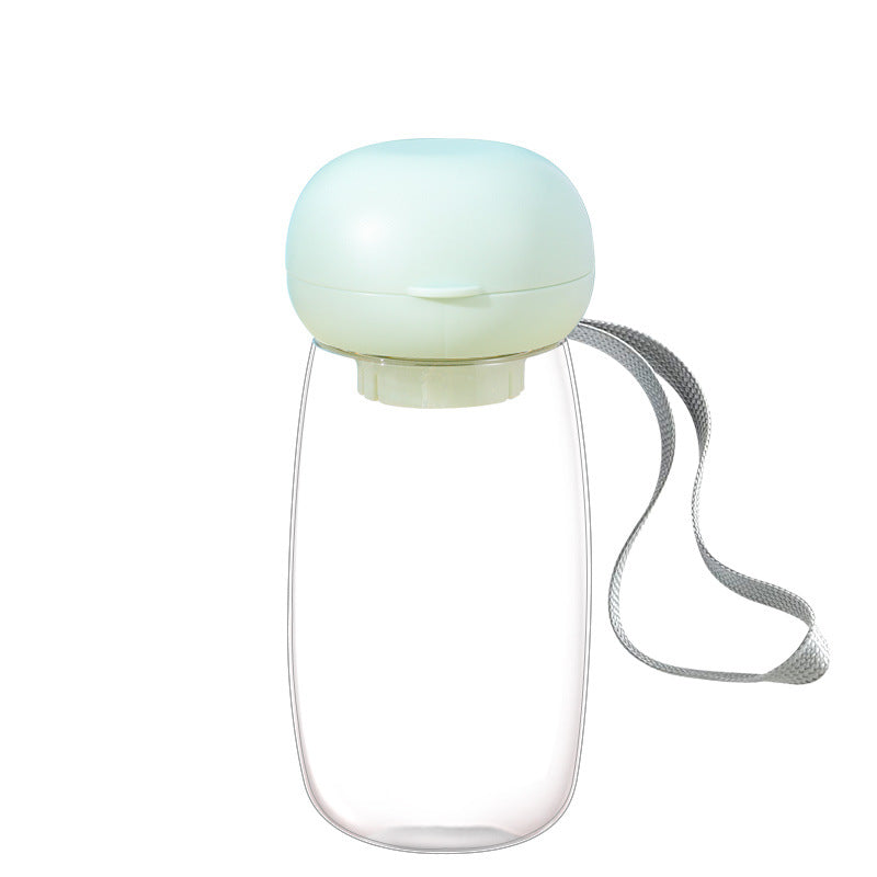 Portable Pet Water Bottle Drinking Cup Feeding Bowl