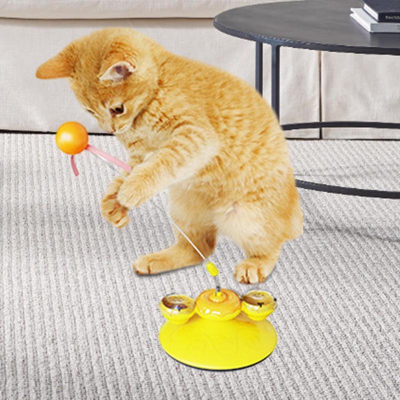 Pet Interactive Toys With Suction Cup Scratcher Cat Supplies