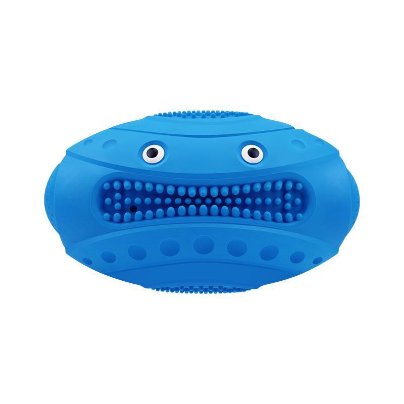 Vocal Rugby Pet Natural Rubber Molar Toy