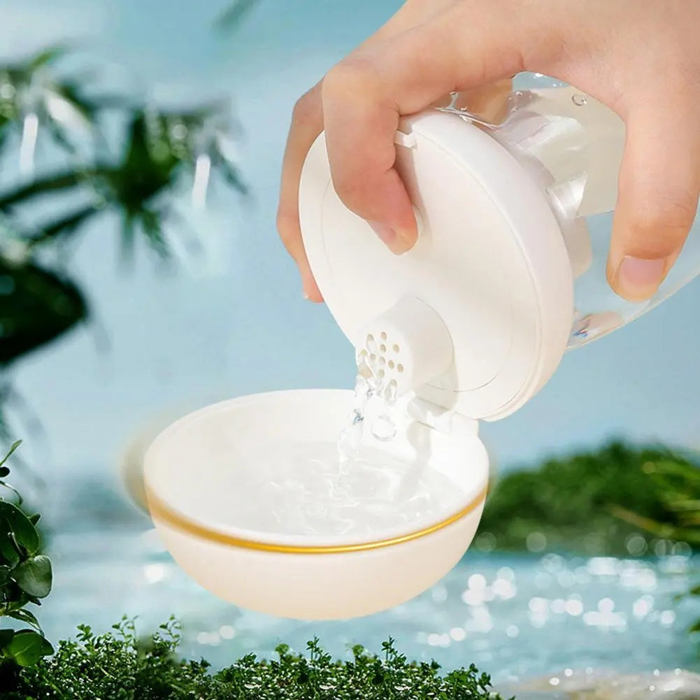 Portable Pet Water Bottle Drinking Cup Feeding Bowl
