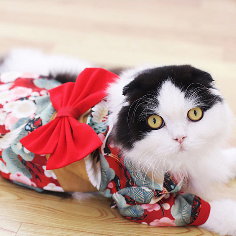Fashion Kimono Pet Decoration Clothes