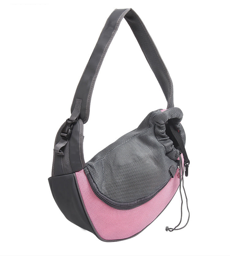 Outdoor Mesh Pet Carrier Shoulder Bag
