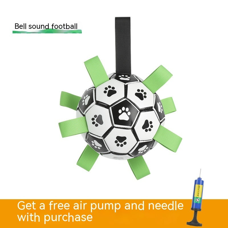 Pet Sporty Bite Chew Teething Ball With Cute Printing