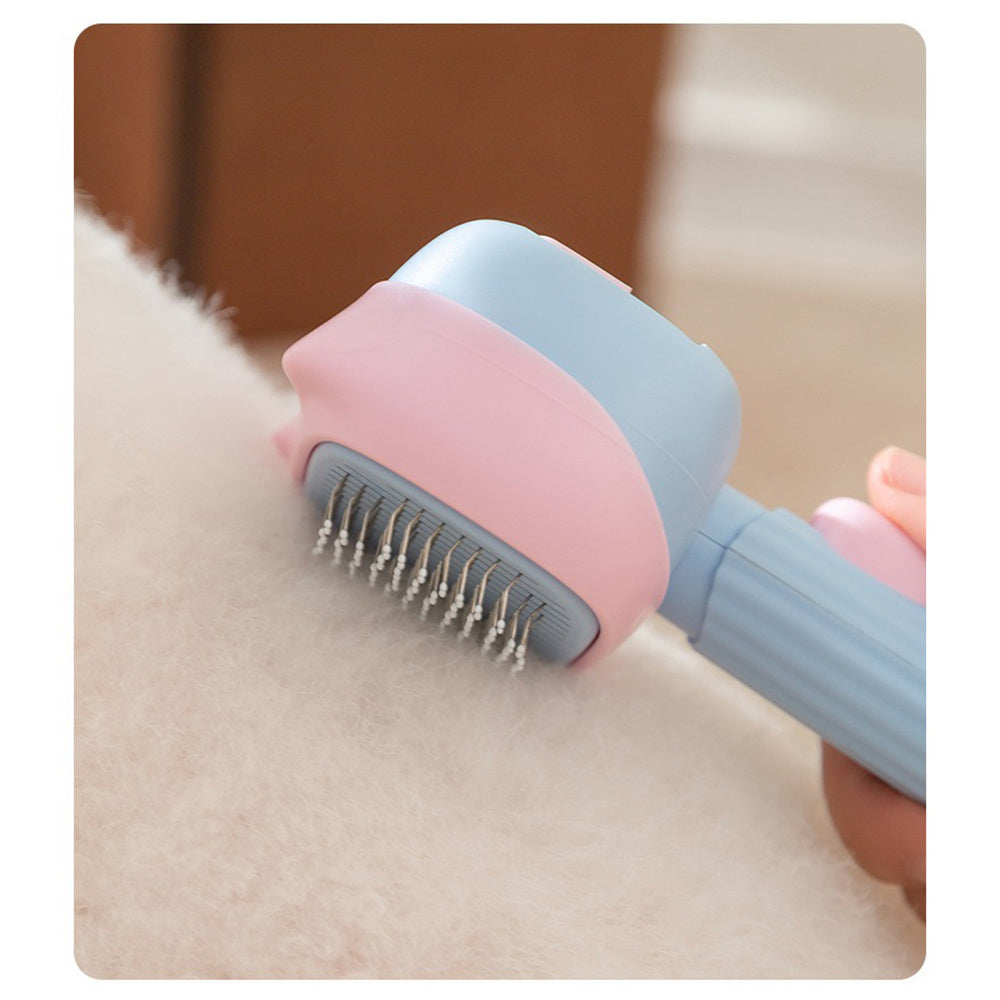 Pet Deshedding & Dematting Brush Reduces Shedding for Dogs & Cats