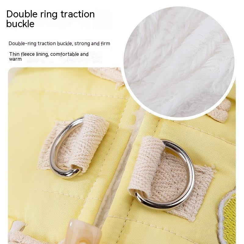 Pet Autumn And Winter Thickened Cotton-padded Clothes