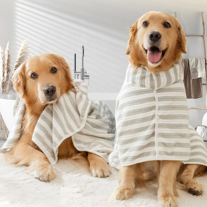Ultra-Absorbent Dog Bath Towel Quick-Dry, Thickened for All Sizes