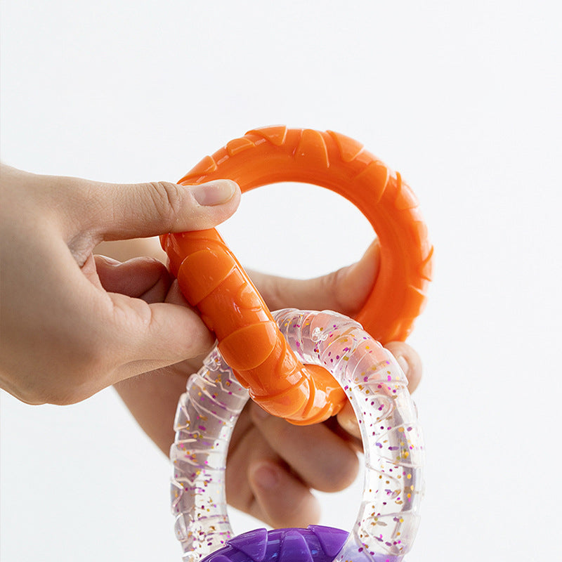 Pet Flying Disk Training Ring Interactive Toy