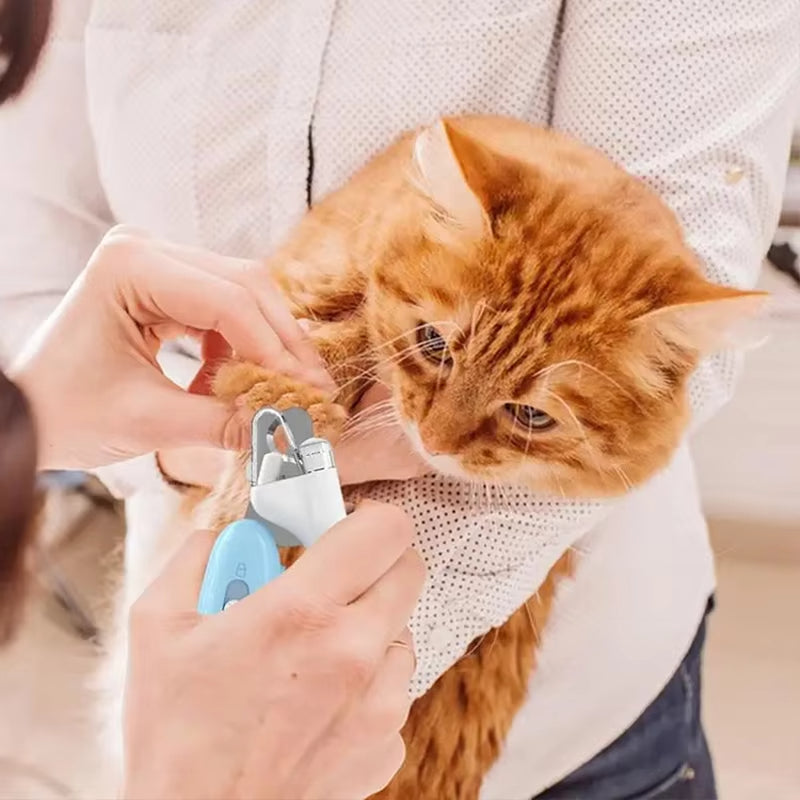 Labor-Saving Pet Nail Clippers Professional Trimmer for Dogs & Cats