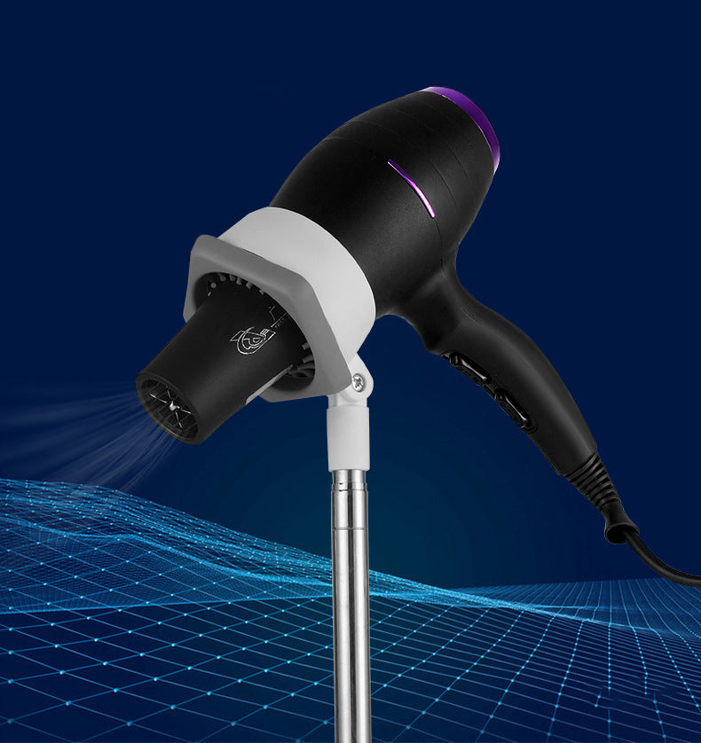 Adjustable Pet Hair Dryer Stand Vertical Grooming Holder for Dogs & Cats