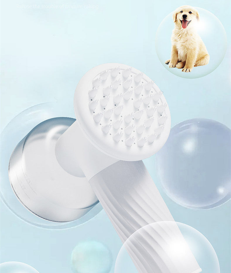 Automatic Foaming Pet Bath Brush Electric Groomer
