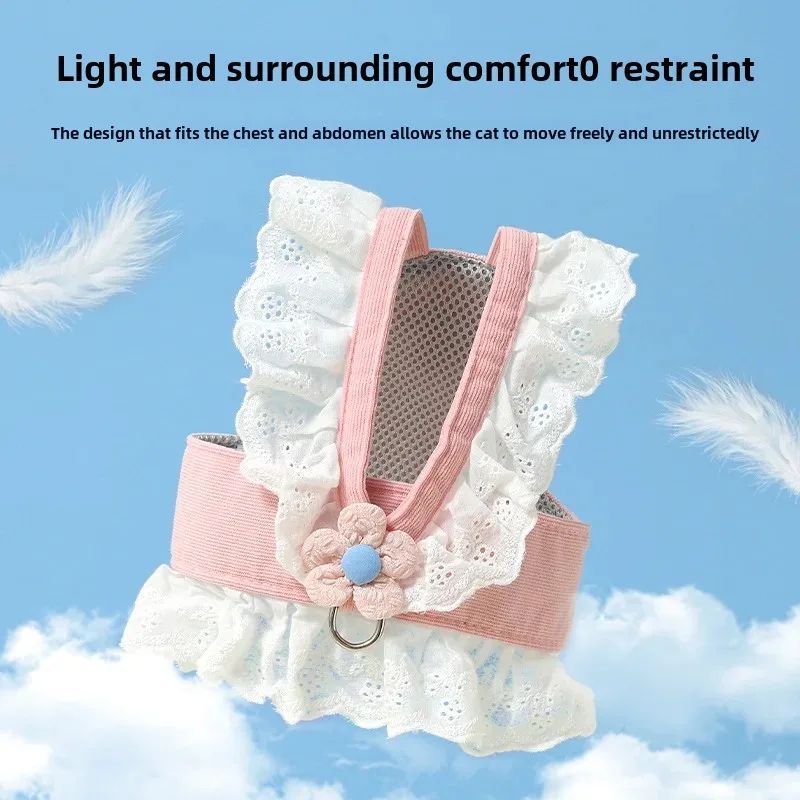 Puppy Dog Collar Leash Safety Walking Set