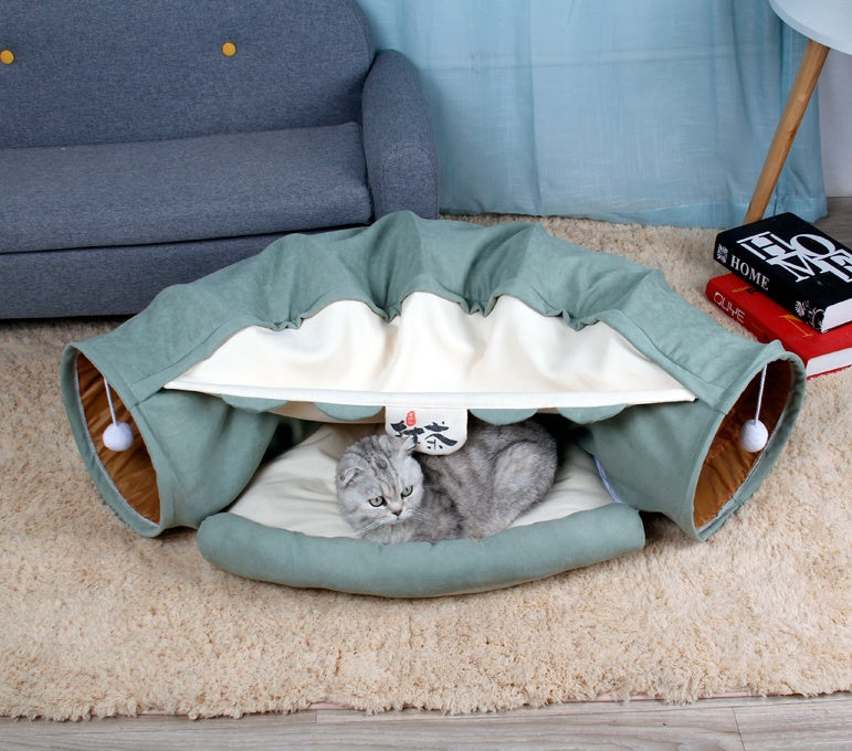 Pet Cats Tunnel Interactive Playing Toy