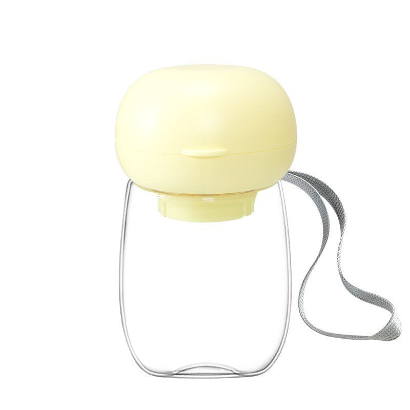 Portable Pet Water Bottle Drinking Cup Feeding Bowl